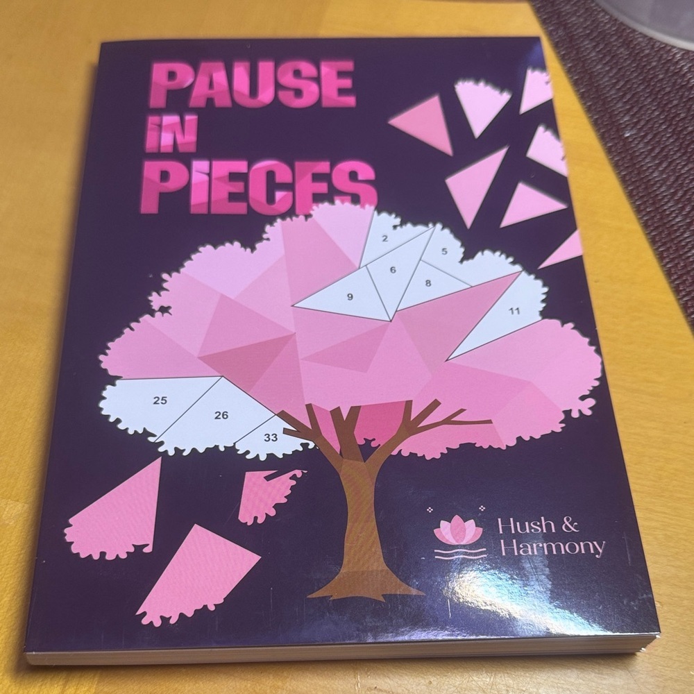 Hush & Harmony pause in pieces Puzzle Book